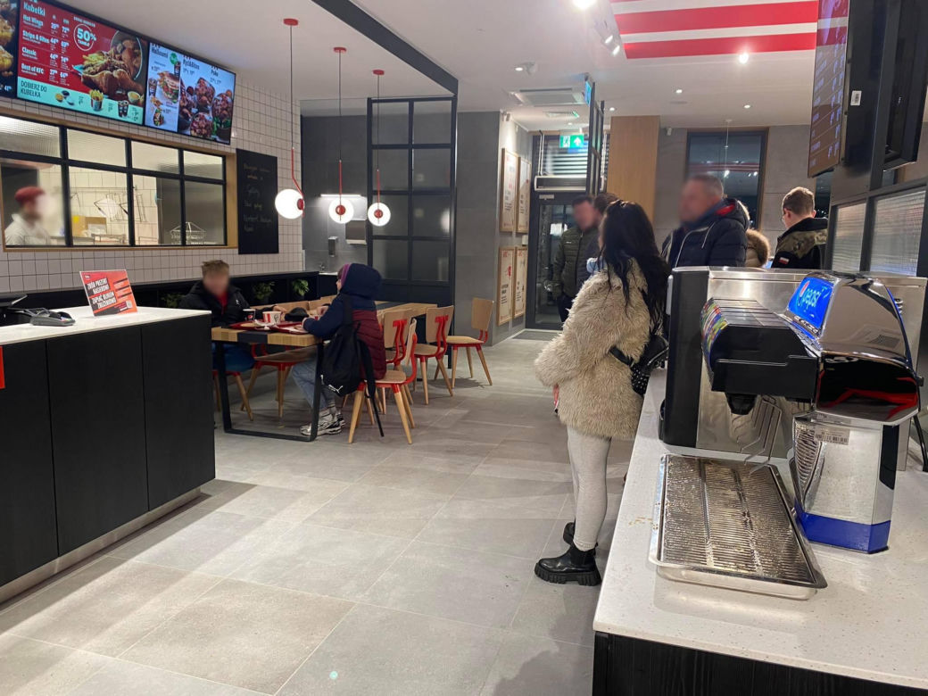 KFC przy ul. Sulechowskiej w Zielonej Górze