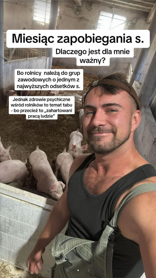 Rolnik influencer opowiedział o dramacie. Ktoś ukradł mu gnój z pola