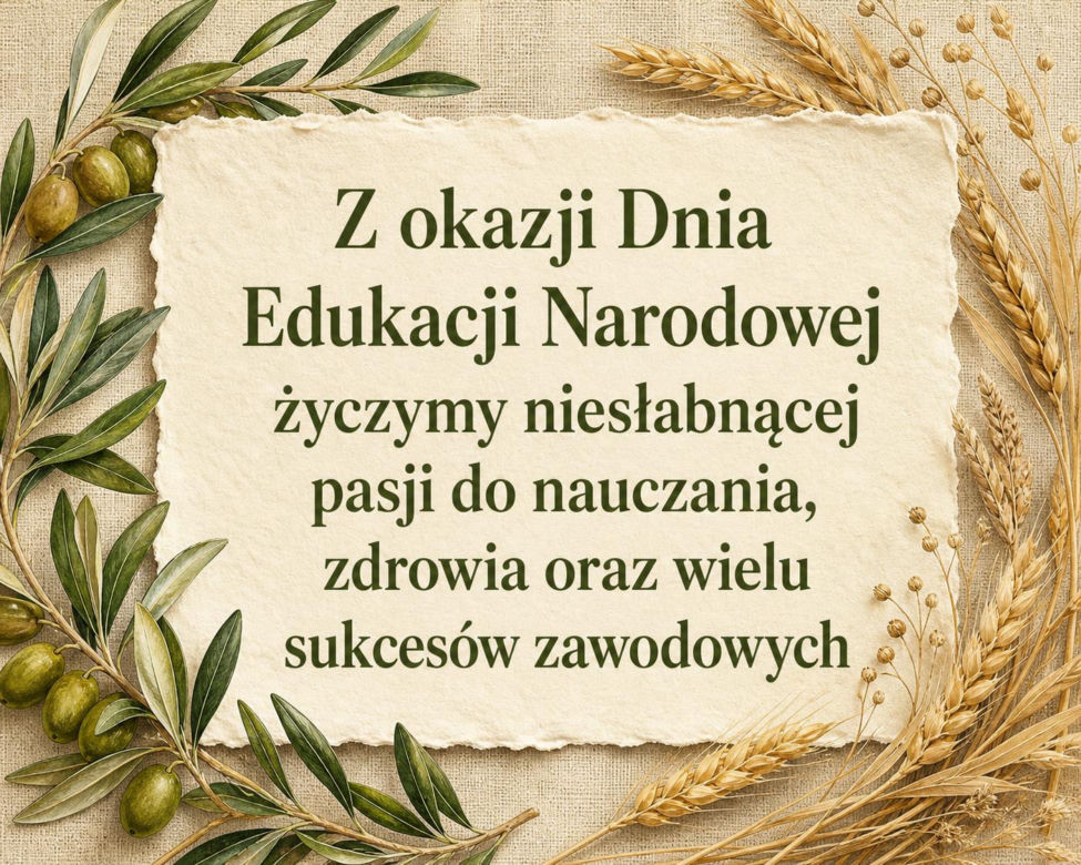 Kartka z życzeniami na Dzień Nauczyciela