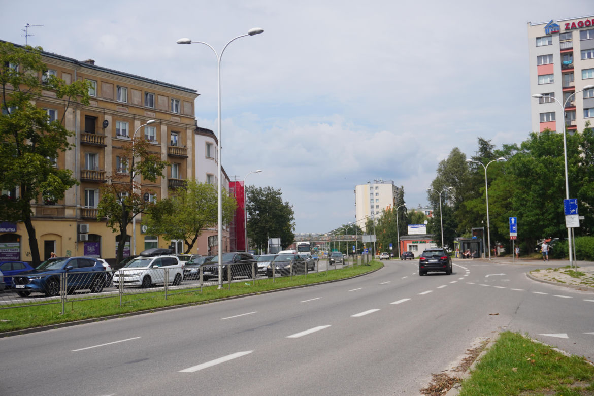 Ulica Źródłowa w Kielcach