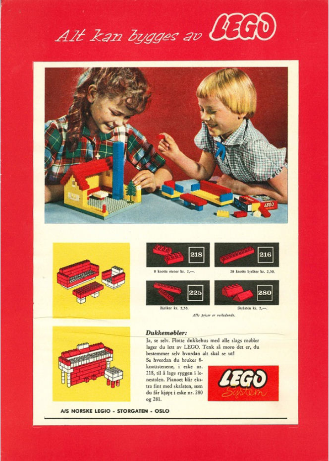 Historia LEGO