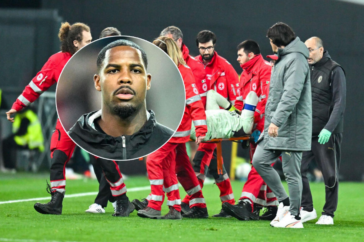 Dramatyczna sytuacja w meczu Serie A. Bramkarz Milanu padł jak rażony piorunem, kolega z drużyny zaczął się modlić 
