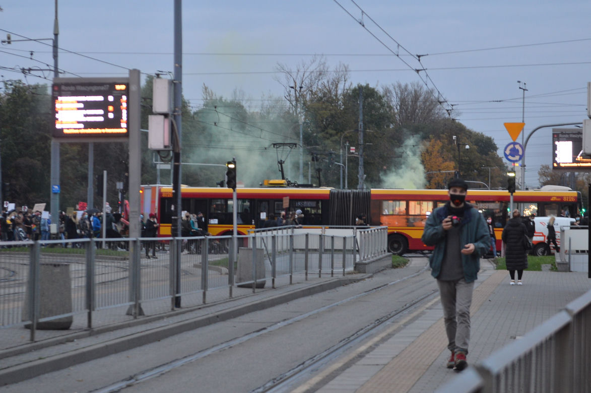 Strajk kobiet w Warszawie