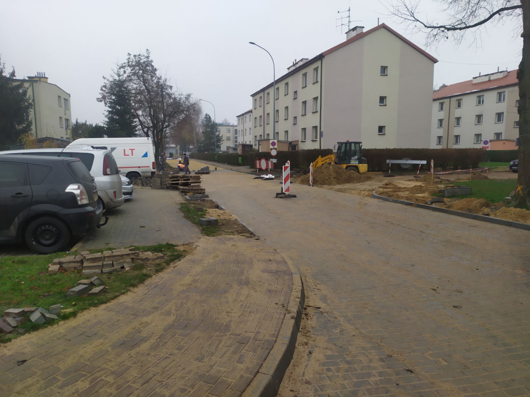 Kończy się remont ulicy Gospodarczej w Siedlcach