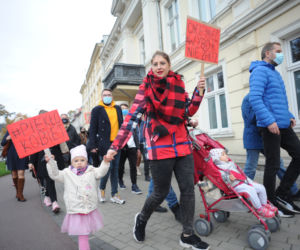 Koszalin: Protest kobiet na ulicach miasta