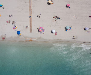 Plaża w Izmirze, Turcja