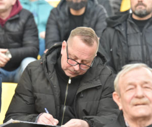 PRES Grupa Deweloperska Toruń - Stelmet Falubaz Zielona Góra, zdjęcia kibiców i zawodników ze sparingu na Motoarenie