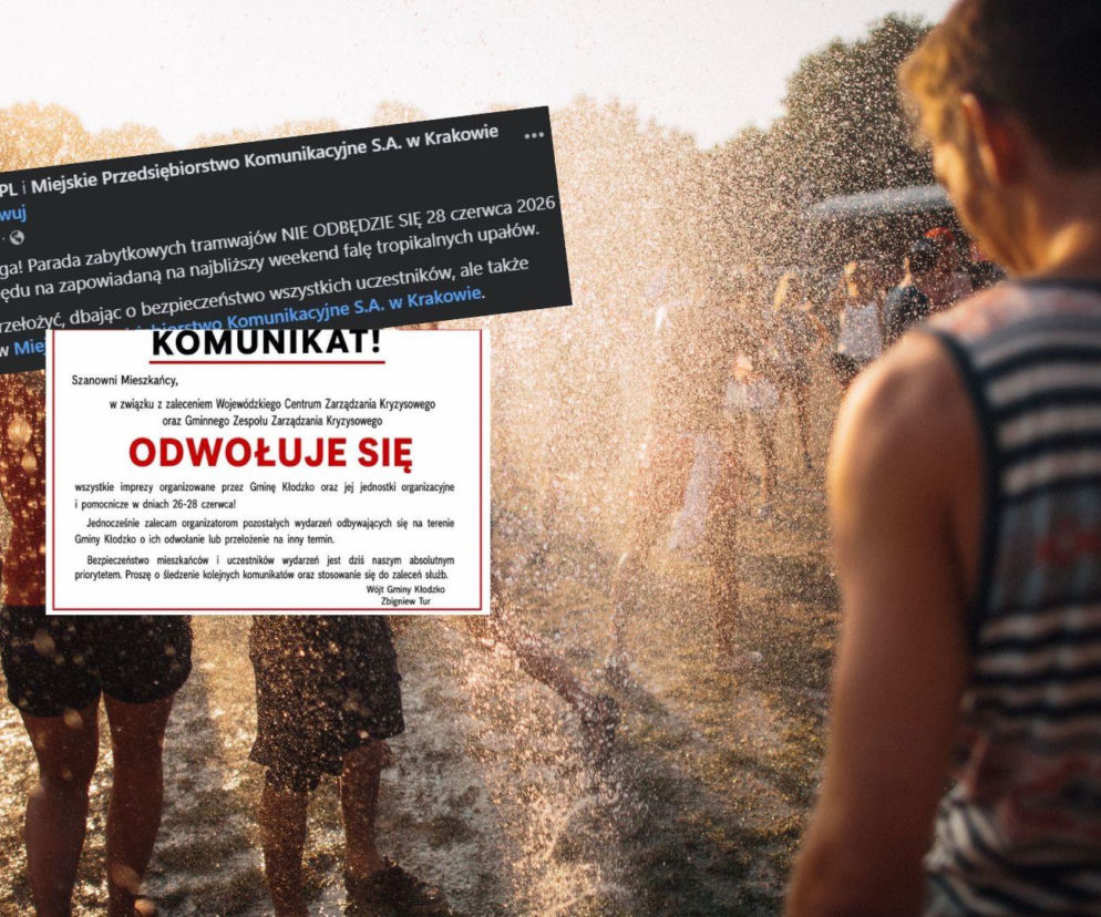 Upały paraliżują Polskę! Imprezy masowo odwoływane w całym kraju