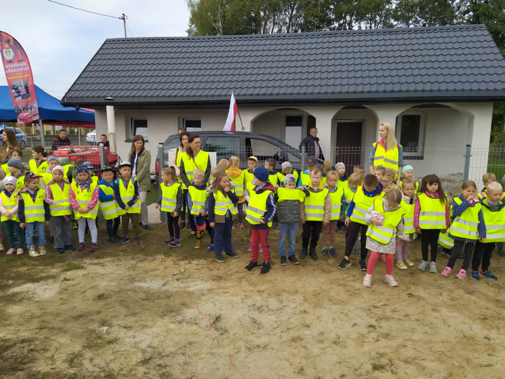ZOBACZ ZDJĘCIA z akcji "Bezpieczny przejazd" w Koszewnicy, w gminie Kotuń - 15.09.2022