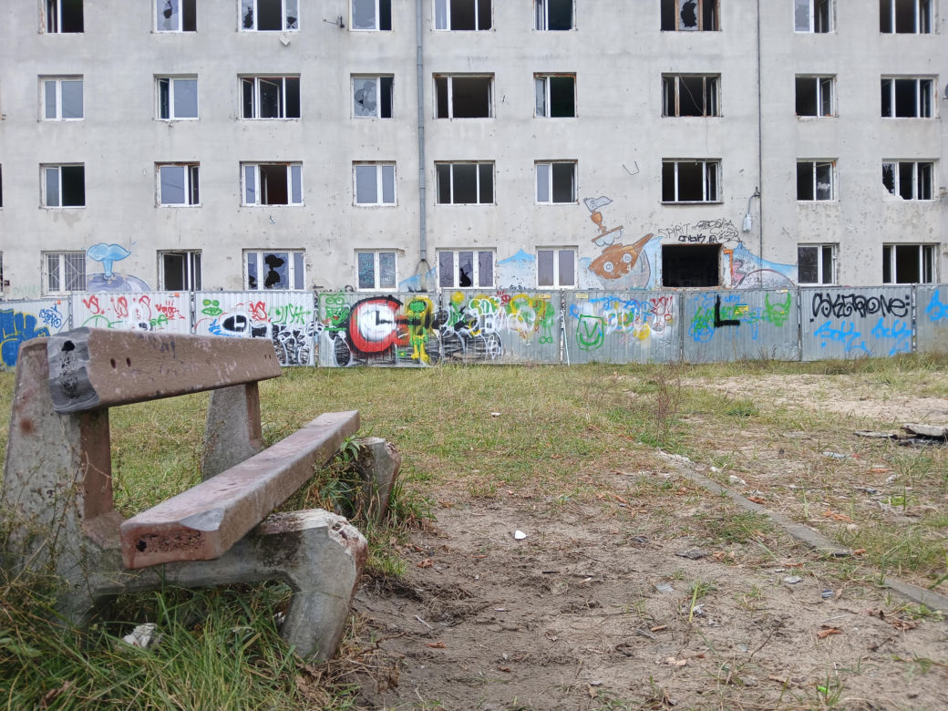 Osiedle Dudziarska w Warszawie – początek rozbiórki
