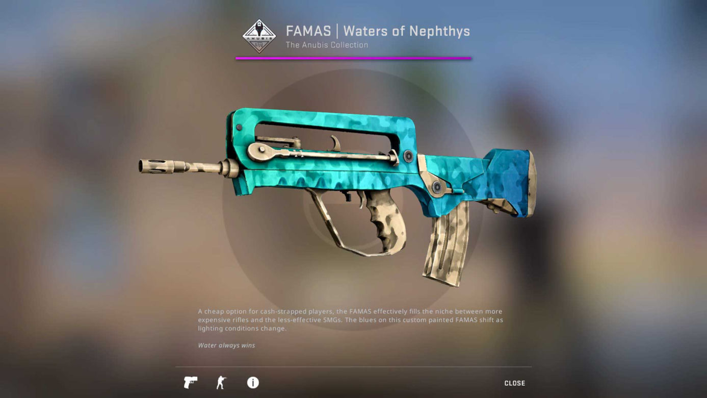 FAMAS | Waters of Nephthys