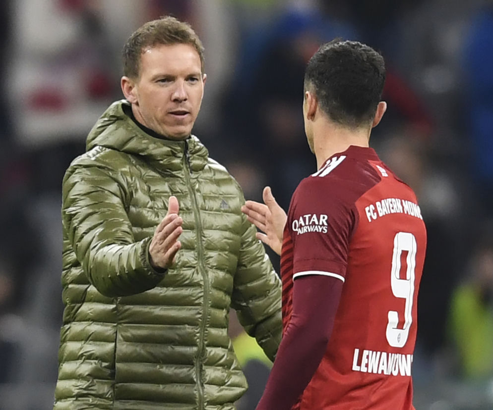 Julian Nagelsmann, Robert Lewandowski