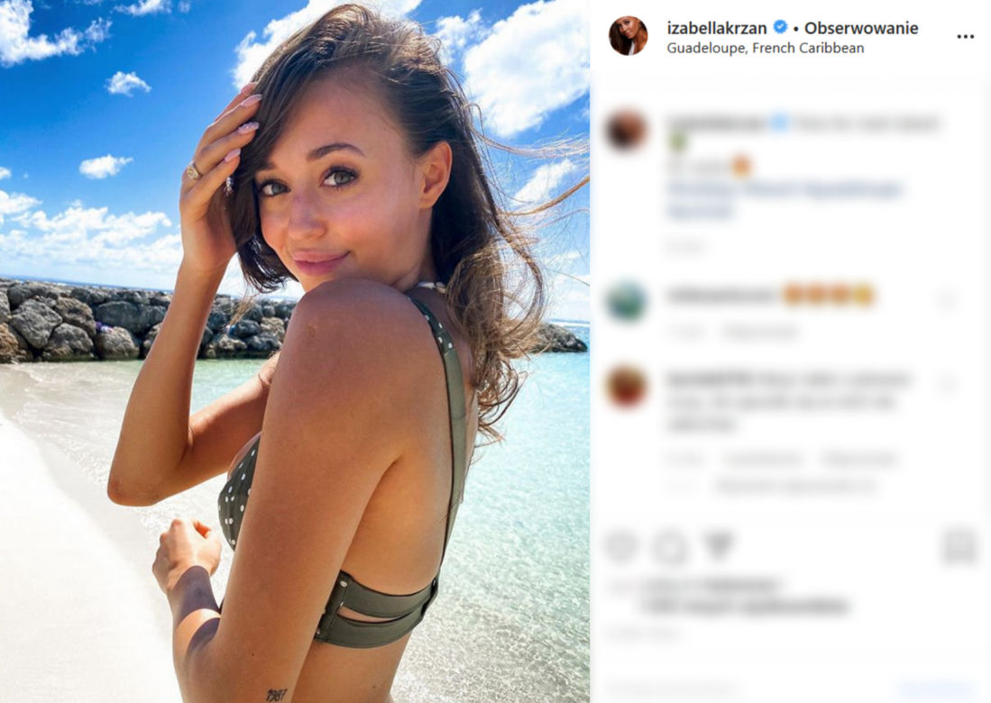 Izabella Krzan wygląda niemoralnie zjawiskowo! Wrzuciła zdjęcia z urlopu