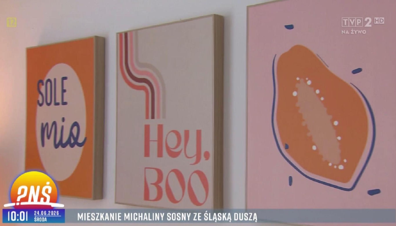 Michalina Sosna (Kama z M jak miłość) pokazała mieszkanie w "Pytanie na śniadanie"