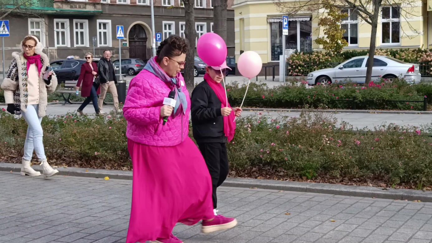 Marsz Różowej Wstążki w Szczecinie