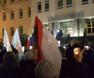 Zbigniew Ziobro zdegradował sędziego. W Olsztynie odbył się więc poparcia