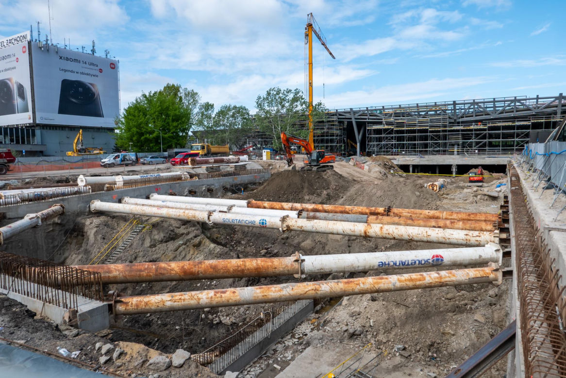 Remont dworca Warszawa Zachodnia
