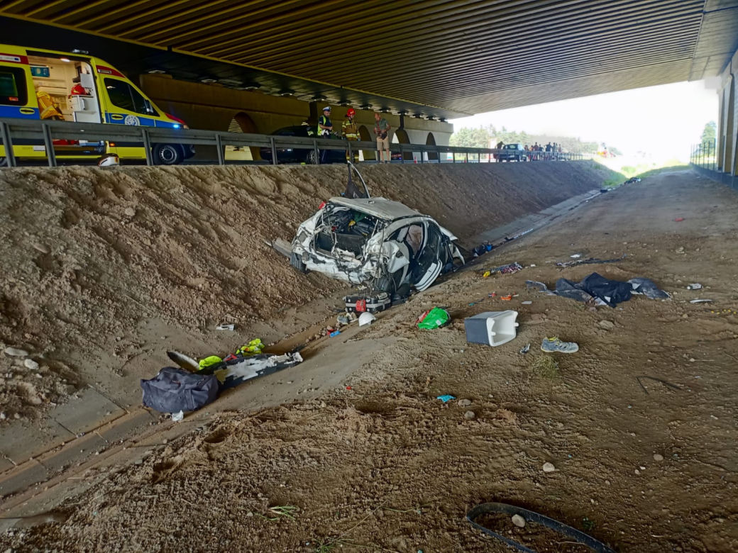 Śmiertelny wypadek na autostradzie A4
