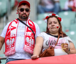 Polska - Ukraina. Tłumy kibiców na trybunach. Znajdź się na zdjęciu!