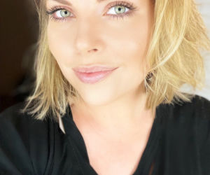 Aleksandra Kwaśniewska bez makijażu