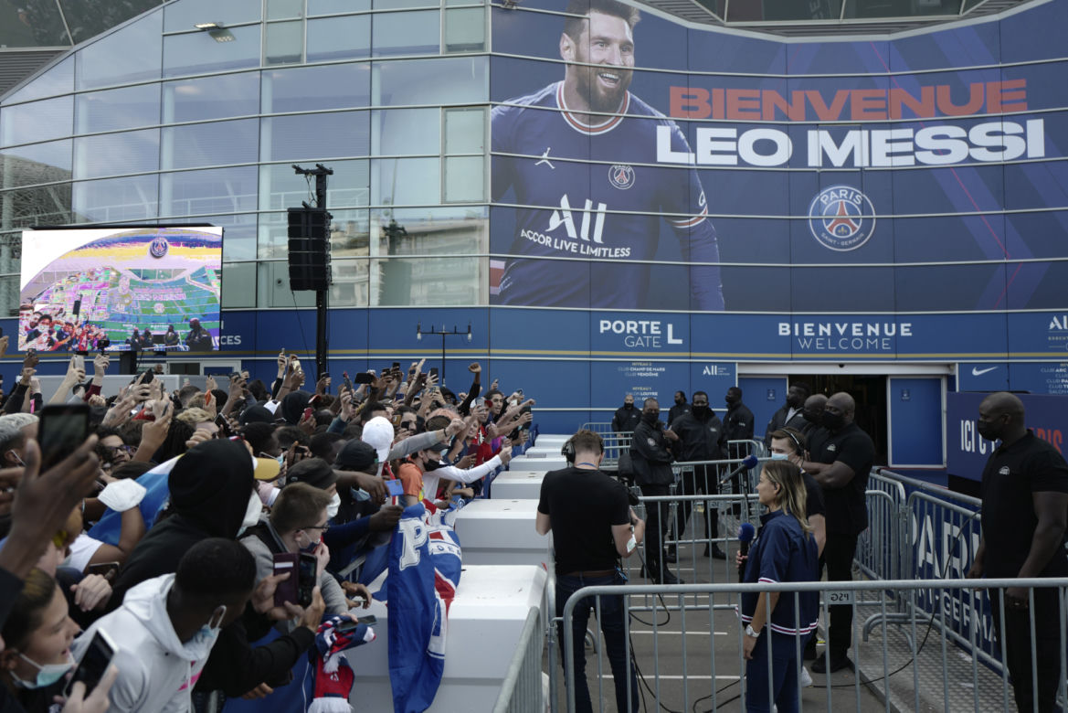 Leo Messi zaprezentowany w PSG
