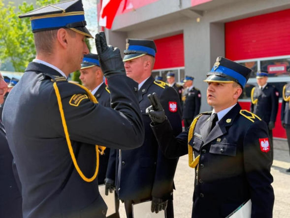 Uroczyste Obchody Dnia Strażaka w Starachowicach. Odznaczenia, awanse i wyróżnienia dla strażaków