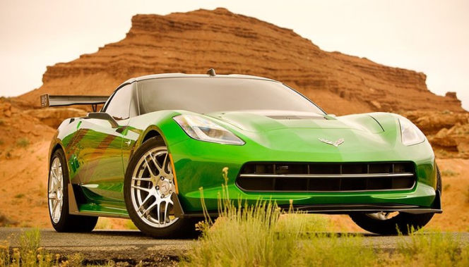 Sideswipe - Chevrolet Corvette Stingray - Transformers 4