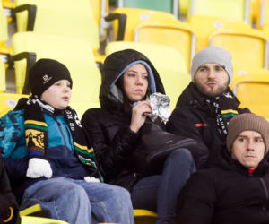 GKS Katowice - Pogoń Szczecin, zdjęcia kibiców i zawodników z meczu 17. kolejki PKO BP Ekstraklasy