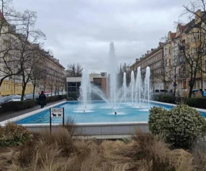 Aleja Fontann - koncepcja według AI