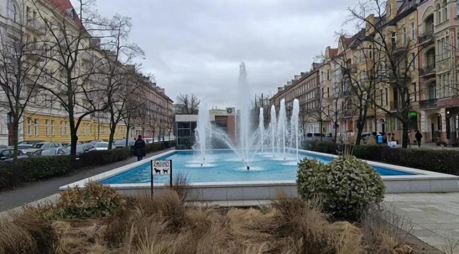 Aleja Fontann - koncepcja według AI