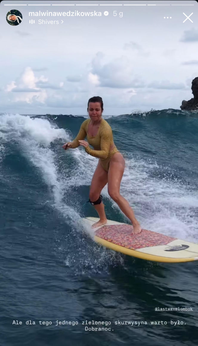 Malwina Wędzikowska miała groźny wypadek