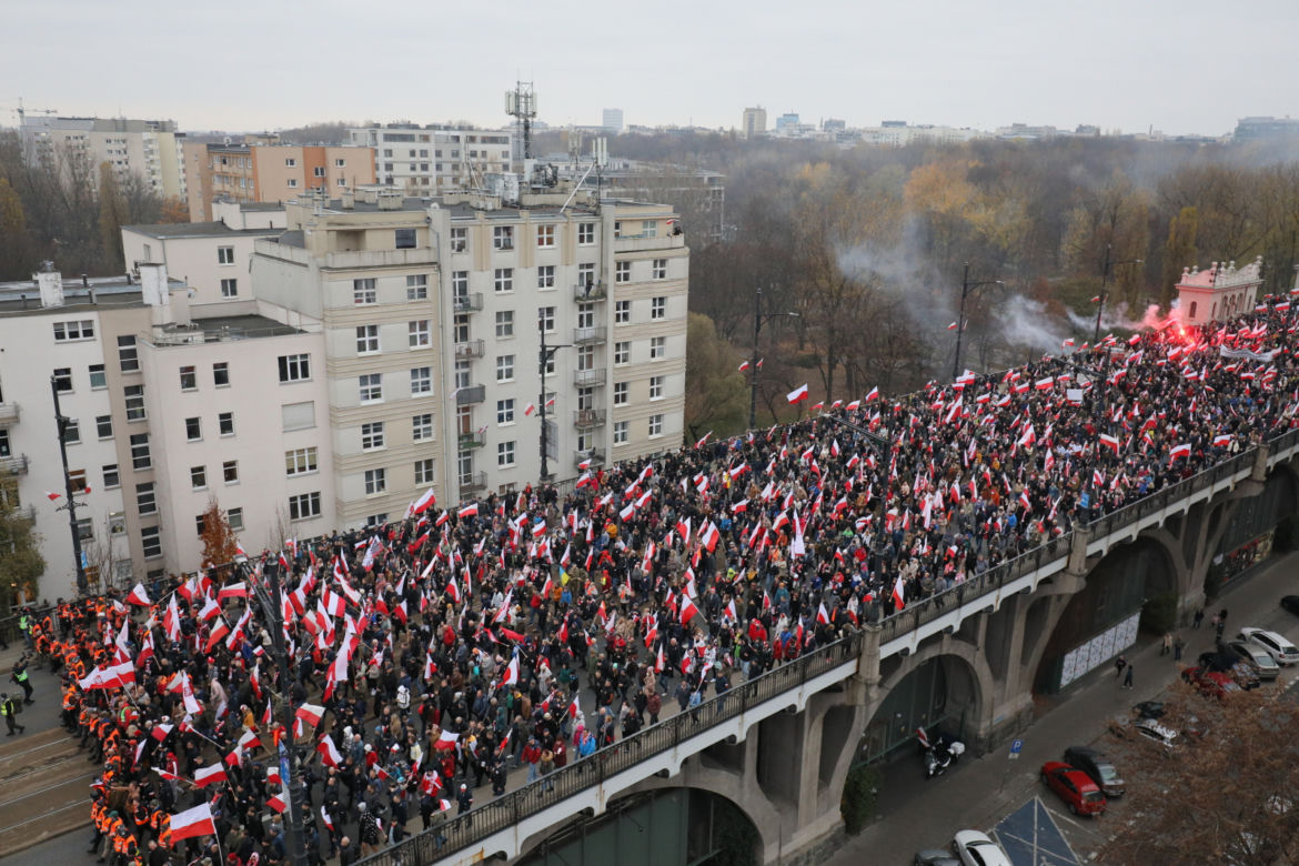 Marsz Niepodległości 2022 w Warszawie
