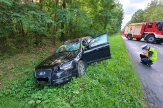 KOSZMARNY wypadek na Gidelskiej w Radomsku. Rowerzystka ZMIECIONA Z DROGI przez audi
