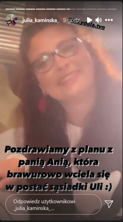 BrzydUla 2. Ula (Julia Kamińska), pani Ania