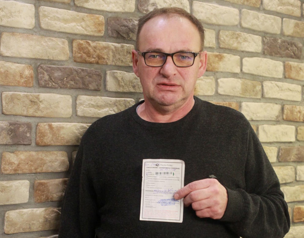 Nie dostałem renty, bo na poczcie nie było pieniędzy
