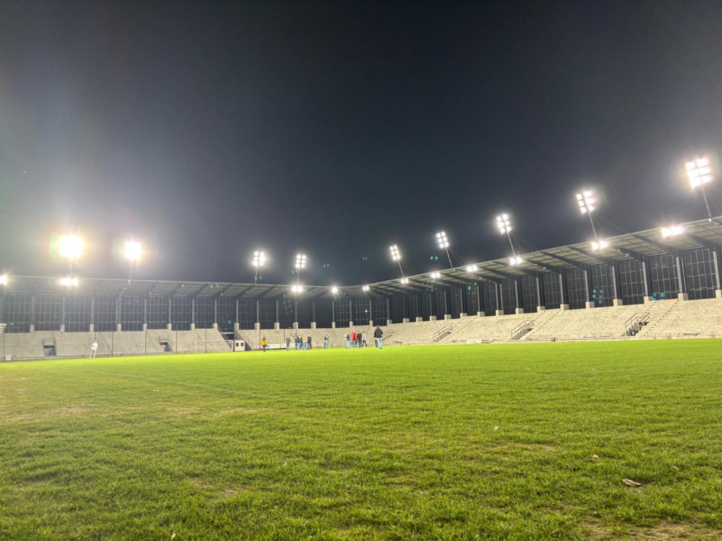 Oświetlenie stadionu przy ul. Kilińskiego w Nowym Sączu 