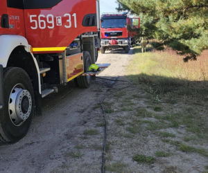 Tragedia pod Żninem. Mężczyzna nie żyje, dom stanął w ogniu! [ZDJĘCIA]