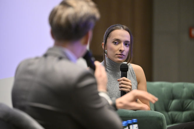 Iga Świątek rozdała stypendia