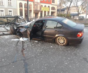 Poważny wypadek na skrzyżowaniu ulic Zachodniej z Lutomierską