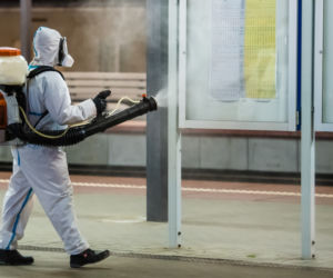 Koronawirus w Trójmieście. Nocą wybili zarazę na dworcu w Gdyni.