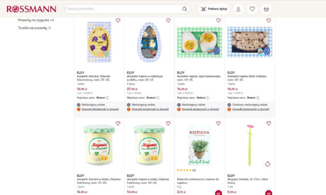 Wielkanocna promocja w Rossmann. Dziesiątki produktów kupisz teraz w niższej cenie
