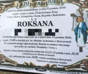 Pogrzeb Roksany R.