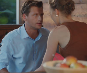 M jak miłość odc. 1902. Natalka (Dominika Suchecka), Adam Karski (Patryk Szwichtenberg)