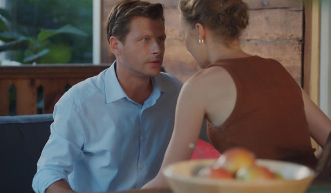 M jak miłość odc. 1902. Natalka (Dominika Suchecka), Adam Karski (Patryk Szwichtenberg)