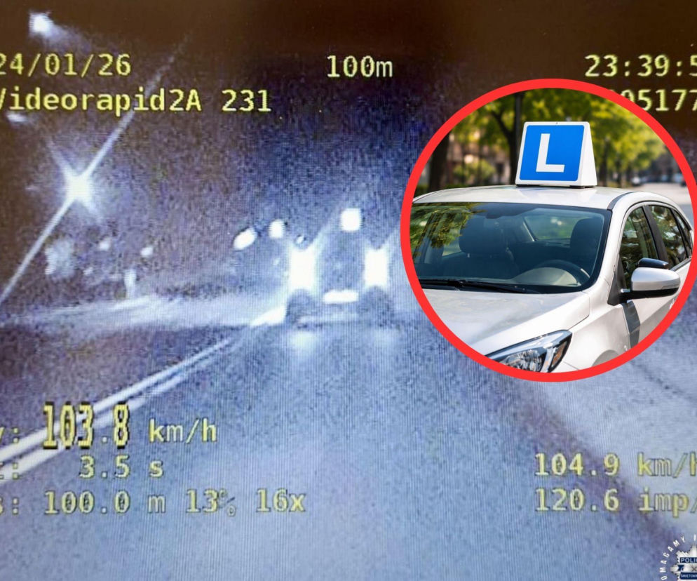 18-latek szybko wróci na kurs jazdy