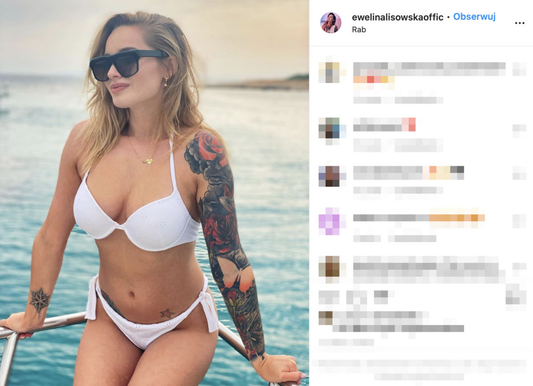 Ewelina Lisowska nie wstydzi się swojego ciała