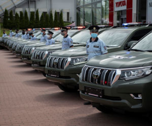Toyoty Land Cruiser dla policji w Czechach