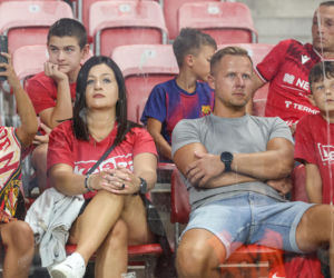 Widzew Łódź - Lech Poznań: Zdjęcia kibiców z meczu 6. kolejki PKO BP Ekstraklasy