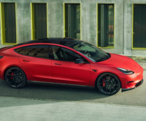 Tesla Model 3 po tuningu Novitec