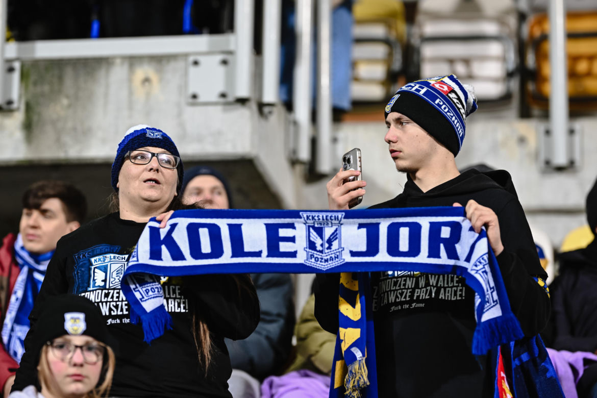 Arka Gdynia - Lech Poznań: Zdjęcia kibiców z meczu 15. kolejki PKO BP Ekstraklasy